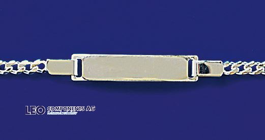 Bracelet de gravure pur enfonts / 925 Argent