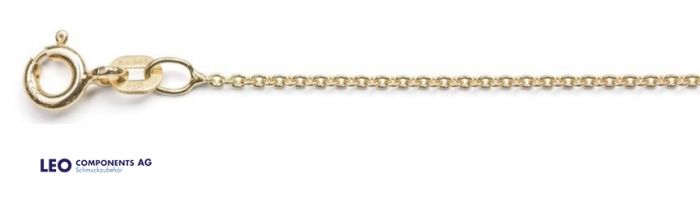chaînes d’ancrage (rond) Ø 1.0 mm / 8 ct l'or