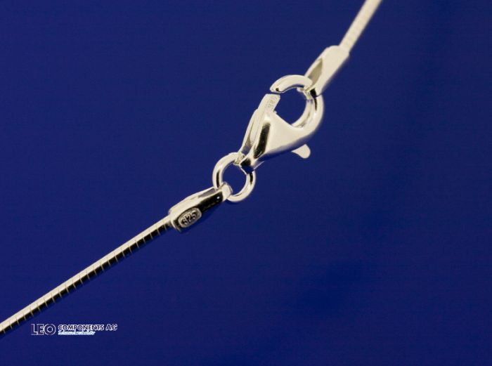 omega chain with lobster clasp (ø 1.3 mm) / 925 silver