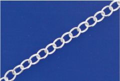 extention chains (ø 3.7 x 2.8 mm) / 925 silver