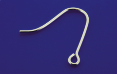 hook clasps with eyelet / stainless steel