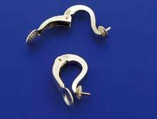 ear clip with frame / 925 silver
