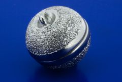 Magnetschliessen / Kugelform / brillantiert / 925 Silber 1