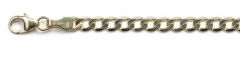  chaînes blindée (large) Ø 3,7 mm / 8 ct l'or