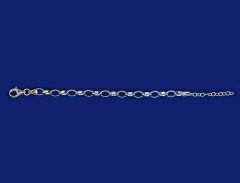 bracelet incl. 3cm extension chain / 925 silver