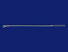 Armband inkl. 3cm Verlängerungskette / 925 Silber