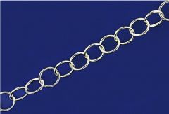 link chain with lobster clasp (ø 4.30mm) / 925 silver