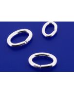 jump rings oval open / 925 silver